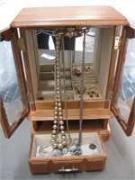 Musical Jewelry Box & Costume Pieces
