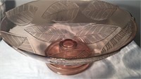 Large Decorative Glass Bowl