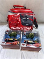 YDISNEY CARS LUNCH BAG AND TOYS