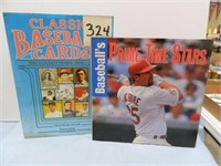 Classic Baseball Card Book & Prime Time Stars Book