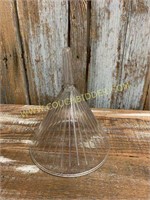 Vintage Glass Funnel - Industrial