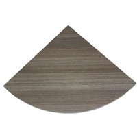 12x12x3/4 Driftwood Lite Corner Shelf