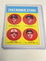 Pete Rose 1963 Topps Rookie Reprint