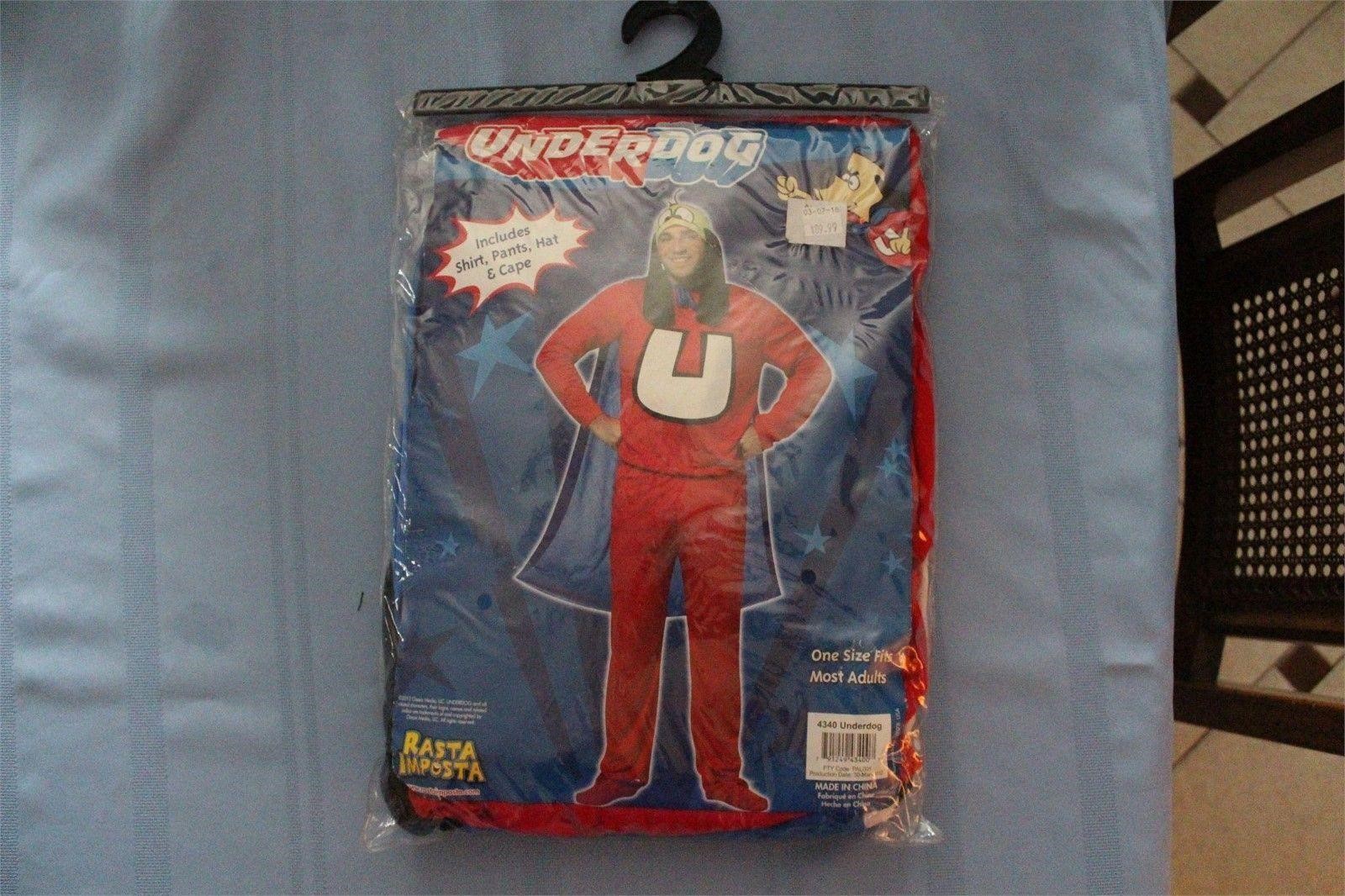 Cosplay Men's Underdog Costume. One Size