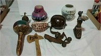 African and Native American pieces and misc.