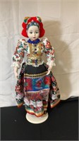 Porcelain doll from Hungary