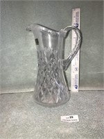 24% Lead Crystal Water Pitcher Lausitzer