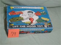Hubley Plastic Kiddie Toy Set (Original Box)