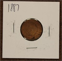 1887 Indian Cent