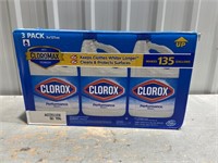 3 Pack Clorox Bleach