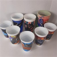 10 x Batman Themed McDonald's Cups