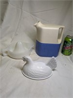 Sunkist Reamer, Milk Pitcher, Etc