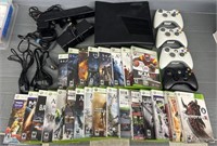 Xbox 360 S Console w/ (24) Games & More