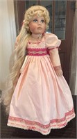 VINTAGE PORCELAIN DOLL