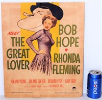 Bob Hope 1949 Movie Poster Meet Great Lover