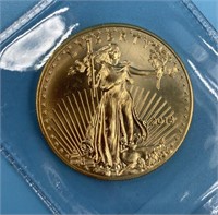 Unc. 1986 Gold eagles 1 oz gold coin