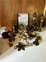 Large lot of Brass (sold as a lot)