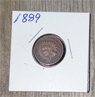 1889 Indian Head Penny