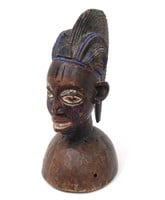 Authentic Yoruba Headdress / Helmet Crest, Nigeria