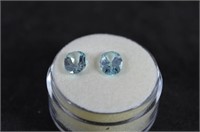 2.75 Ct. Oval Cut Aquamarine Gemstones