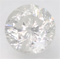 Certified 1.51 ct Round Brilliant Loose Diamond