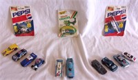 Small vintage Pepsi die cast vehicles.