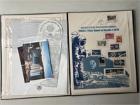 Stamp Book - US Space