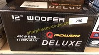 Q power 12" woofer