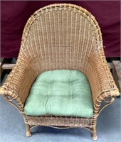 Wonderful Wicker And Bamboo Chair