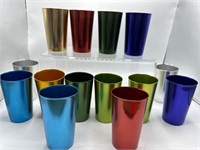 Vintage Bascal aluminum cups