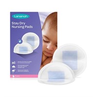 Lansinoh Stay Dry Disposable Nursing Pads, Soft an