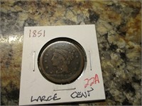 1851 Large Cent