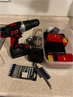 Screwdriver and battery lot untested