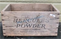 Hercules wooden box