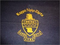 Kappa Alpha Theta Wool Blanket