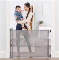 (N) Regalo Retractable Baby Safety Gate, Expands u