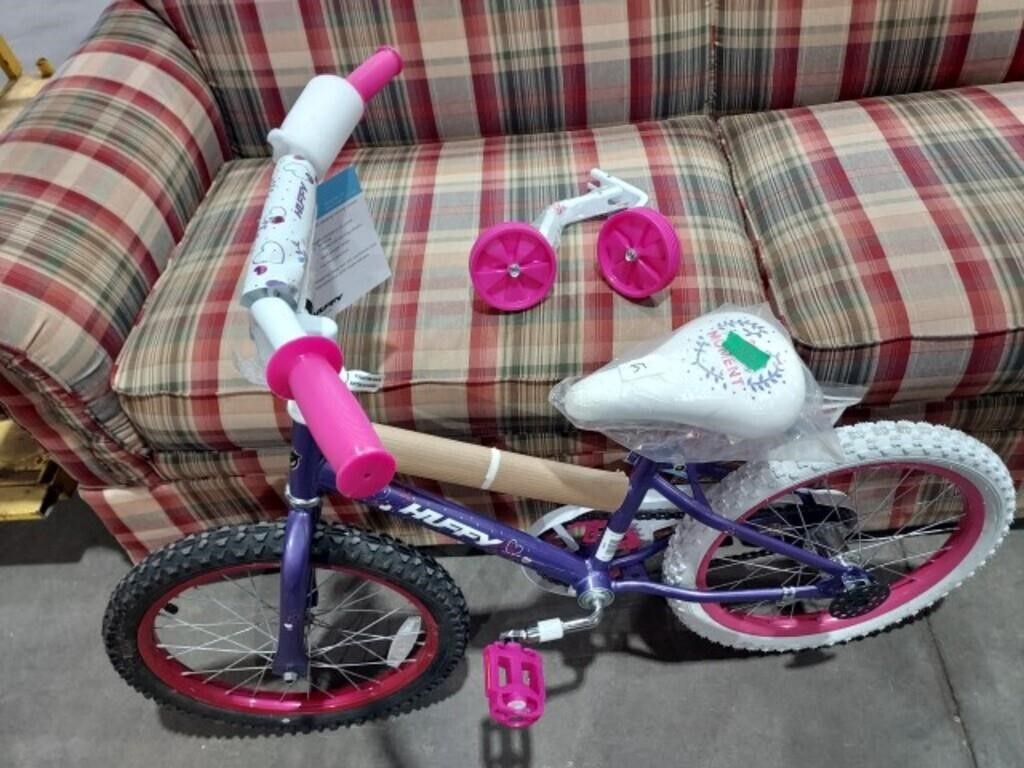 Huffy Child's Bike with Training Wheels