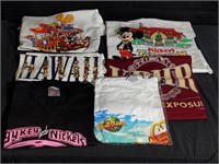 T-shirts: Disney, The Flintstones (McDonald's