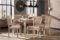 Ashley D484-425 Mattilone Table & 6 Chairs