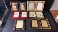 8 Assorted Styles 4" X 6" Photo Frames