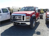 (OUT OF AUCTION) 2008 FORD F450 XLT SD CAB & CHASI