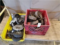 2 Crates of Caster Wheels (IS)