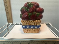 Strawberries, and basket