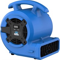 1/8 HP Air Mover Carpet Dryer  Floor Fan  Blue
