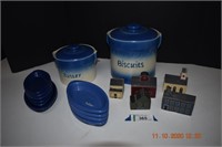 Biscuit & Butter Canisters, Serving Plates & More