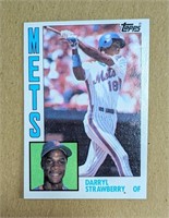 1984 Topps Darryl Strawberry RC Rookie Card #182