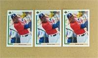 3 1991 Upper Deck Michael Jordan Baseball Card SP1