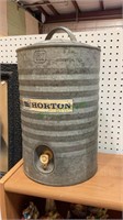 Vintage galvanized 3 gallon water jug(81)