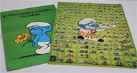 (2) 1980's Collectable Smurf Posters