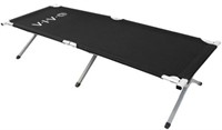 VIVO Cot, Black Fold up Bed, Folding, Portable for